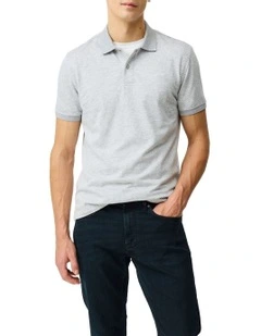 Chatto Creek Sports Fit Polo in Ash