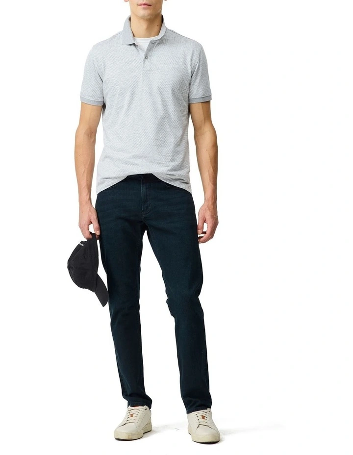 Chatto Creek Sports Fit Polo in Ash image 2