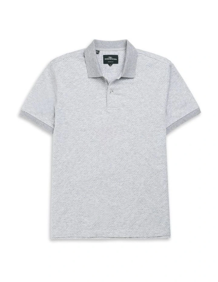 Chatto Creek Sports Fit Polo in Ash image 4