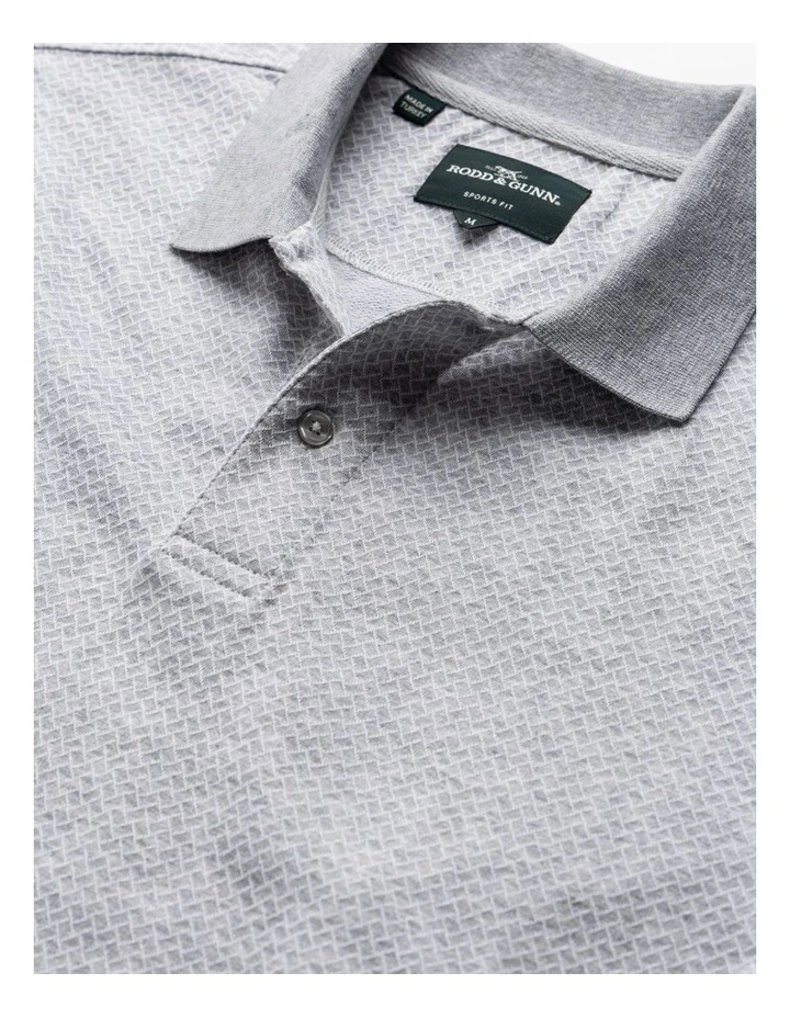 Chatto Creek Sports Fit Polo in Ash image 5
