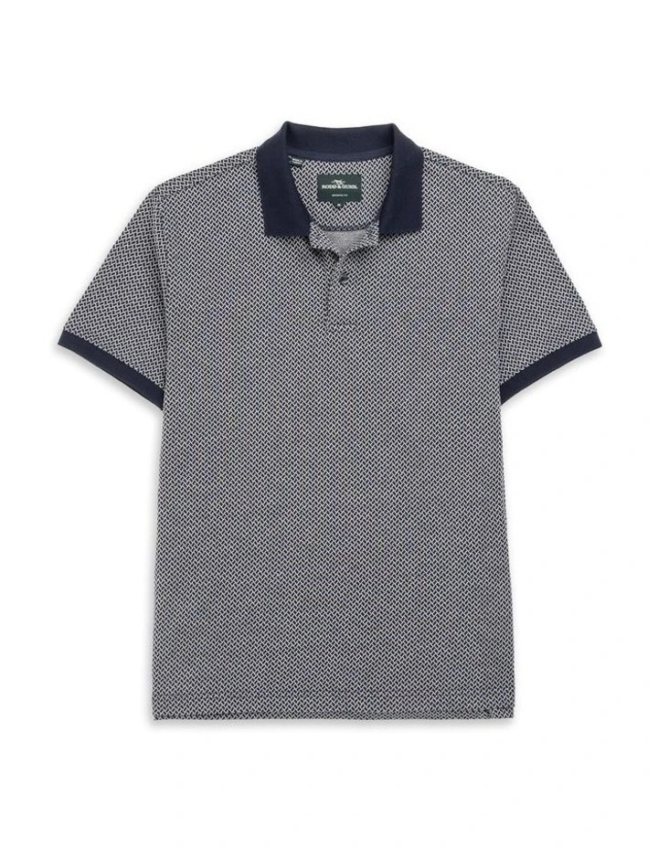Chatto Creek Sports Fit Polo in Eclipse image 4