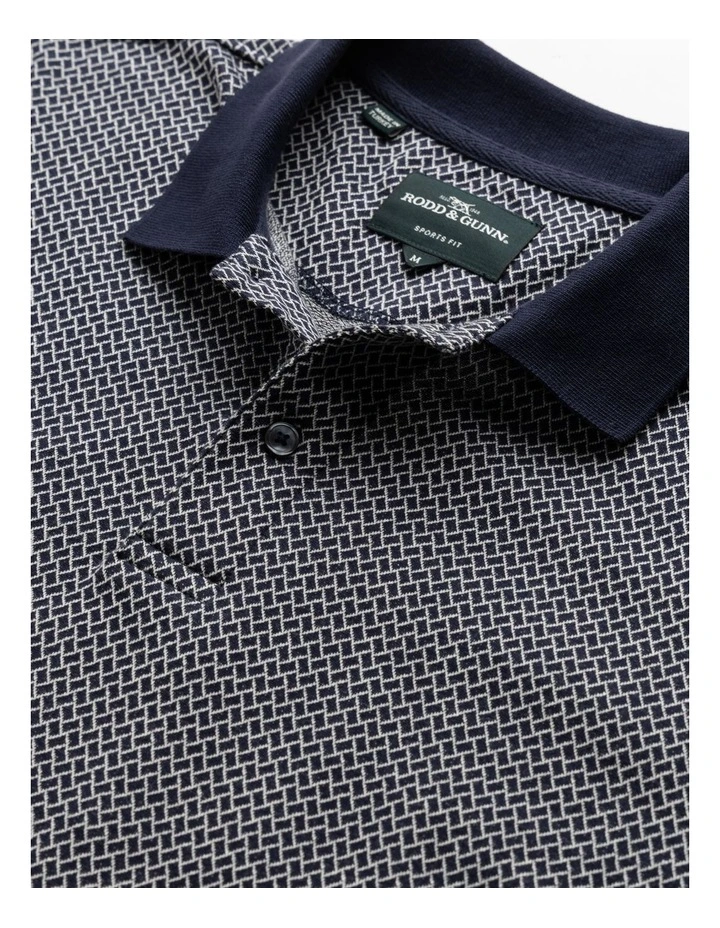 Chatto Creek Sports Fit Polo in Eclipse image 5