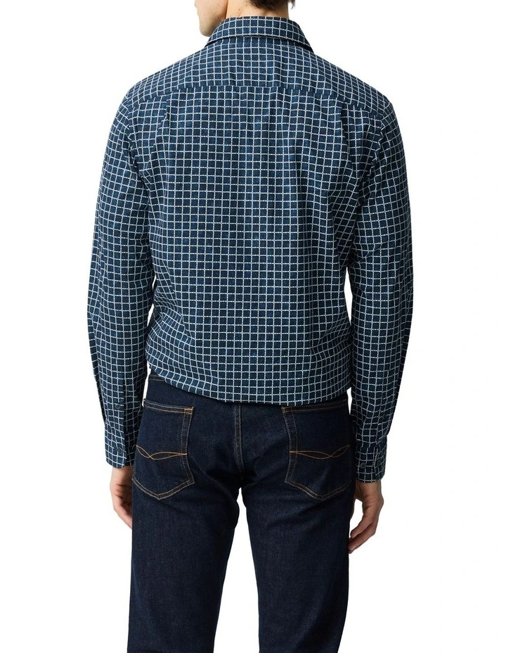 Sailrock Long Sleeve Sports Fit Shirt in Midnight image 3