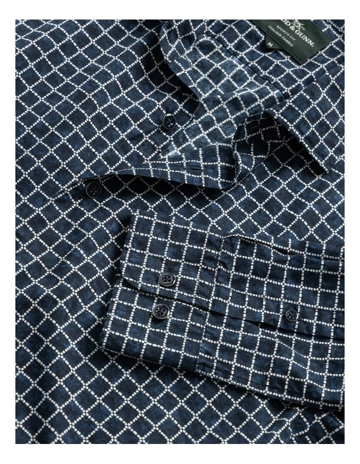 Sailrock Long Sleeve Sports Fit Shirt in Midnight image 5