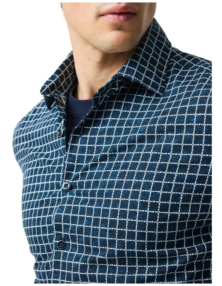 Sailrock Long Sleeve Sports Fit Shirt in Midnight image 6