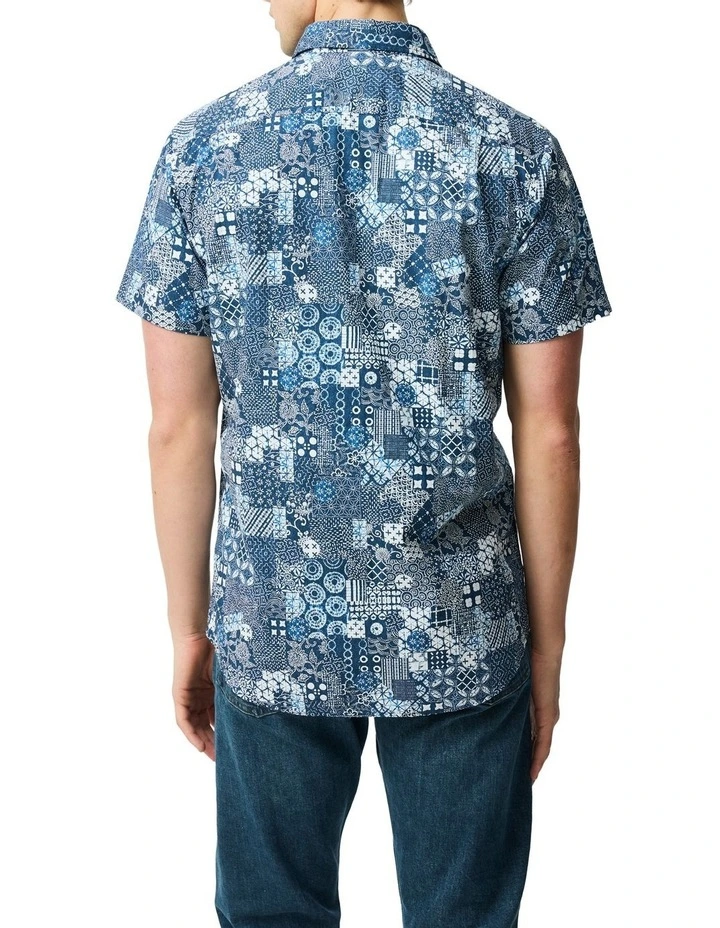 Barrie Sports Fit Shirt in Ink image 3