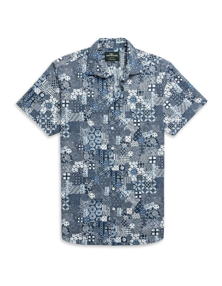 Barrie Sports Fit Shirt in Ink image 4