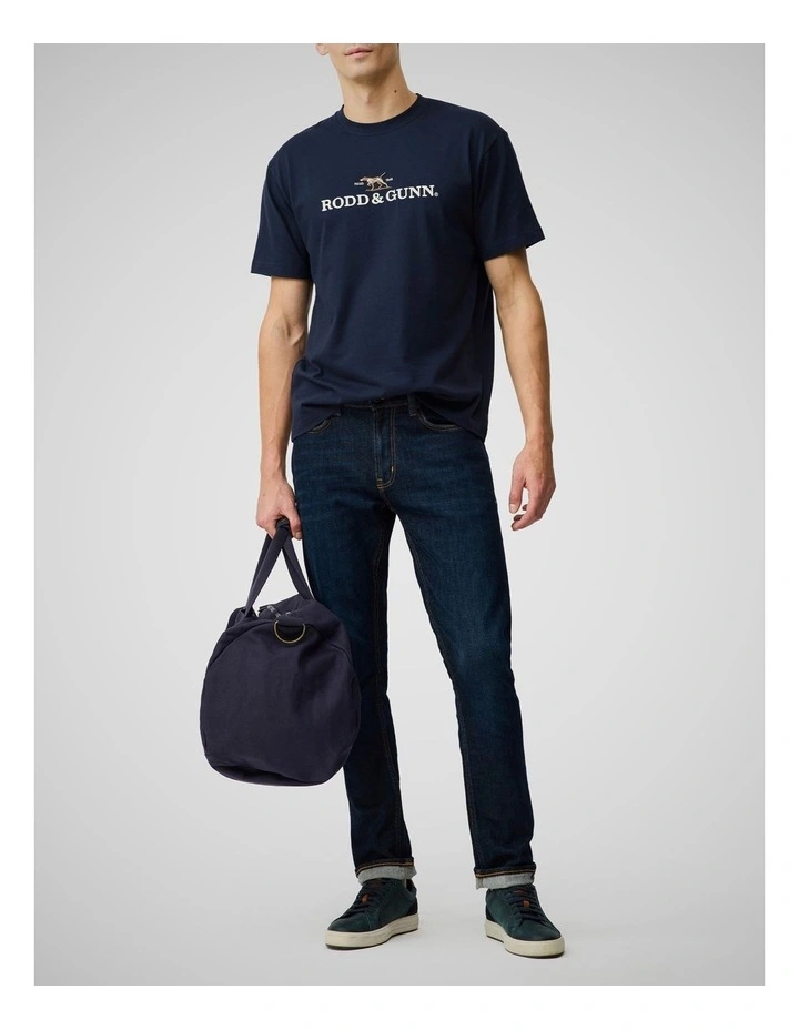 The Peaks Logo Tee in Midnight image 2