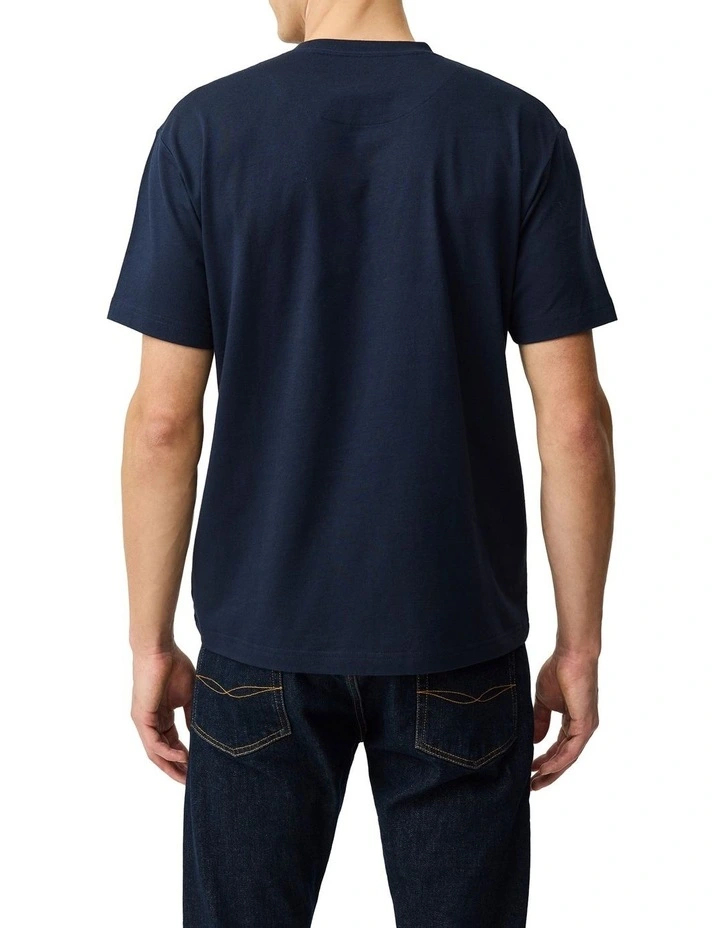 The Peaks Logo Tee in Midnight image 3
