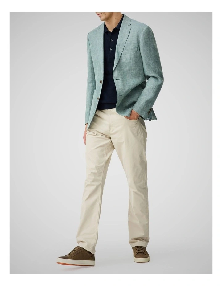 The Cascades Sports Fit Jacket in Aquamarine image 2