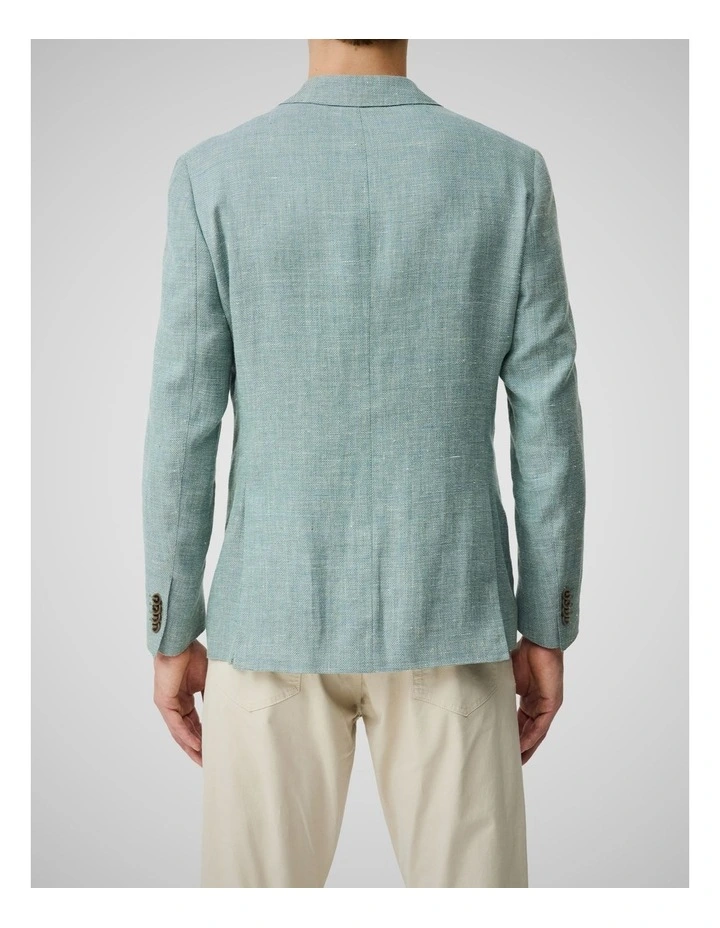 The Cascades Sports Fit Jacket in Aquamarine image 3