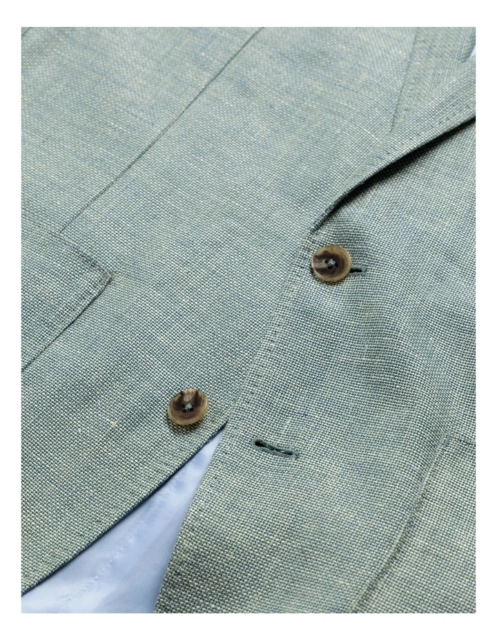 The Cascades Sports Fit Jacket in Aquamarine image 4