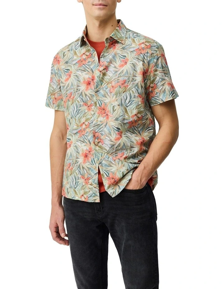 Riverina Shirt in Botanical image 1