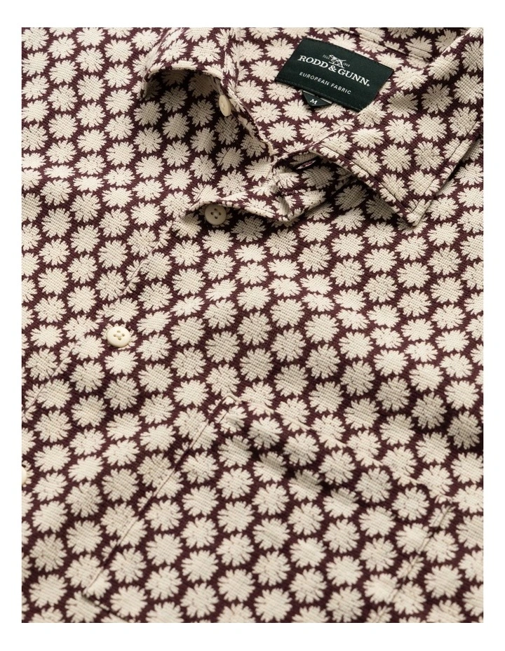 Nelson Creek Shirt in Burgundy image 4