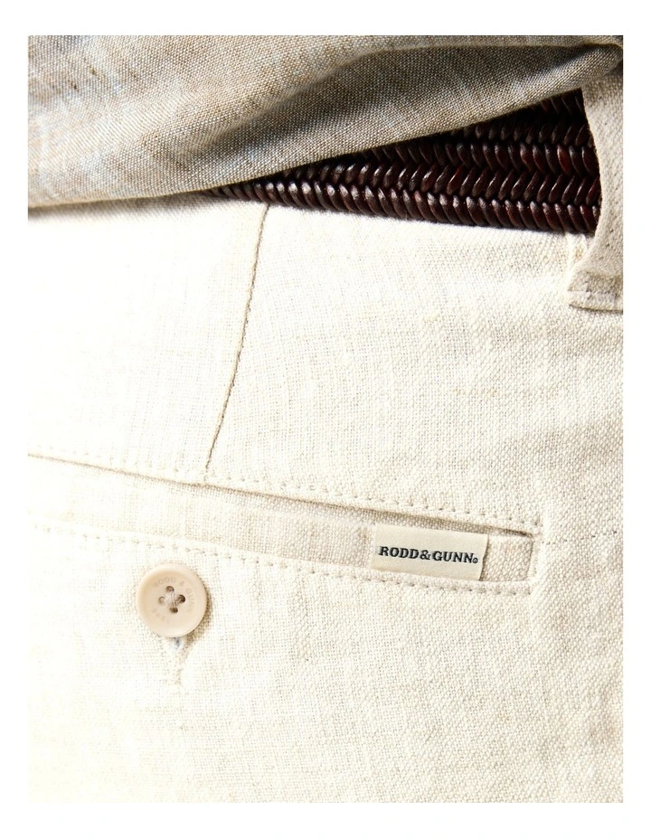 Resort Linen Pant in Oatmeal image 5