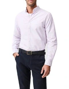 Cambridge Long Sleeve Shirt in Blush