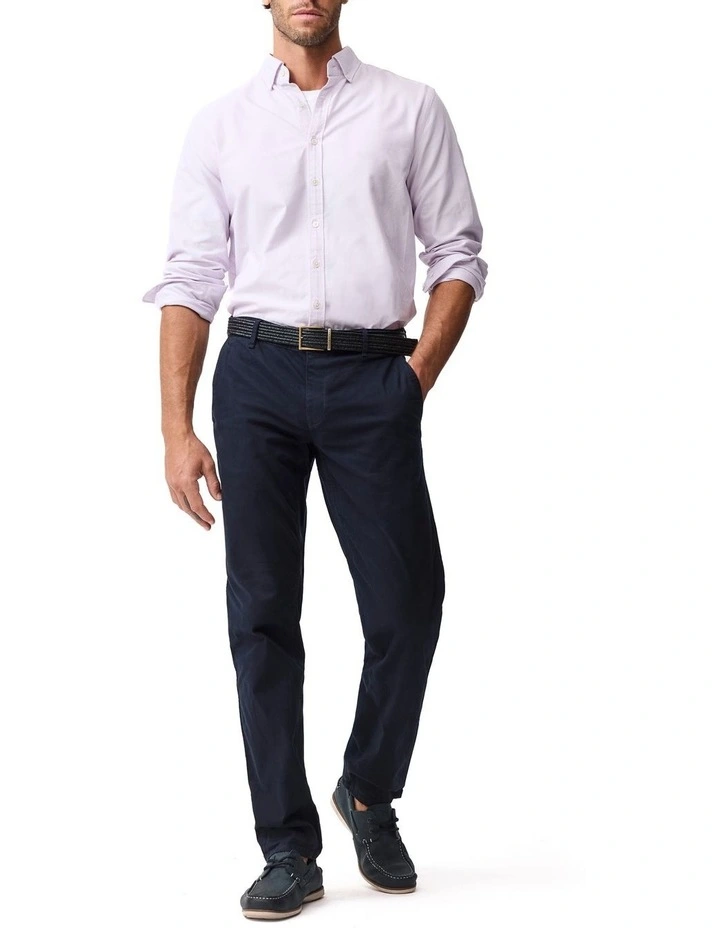 Cambridge Long Sleeve Shirt in Blush image 3