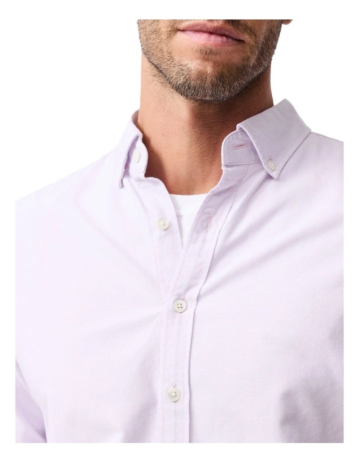 Cambridge Long Sleeve Shirt in Blush image 5