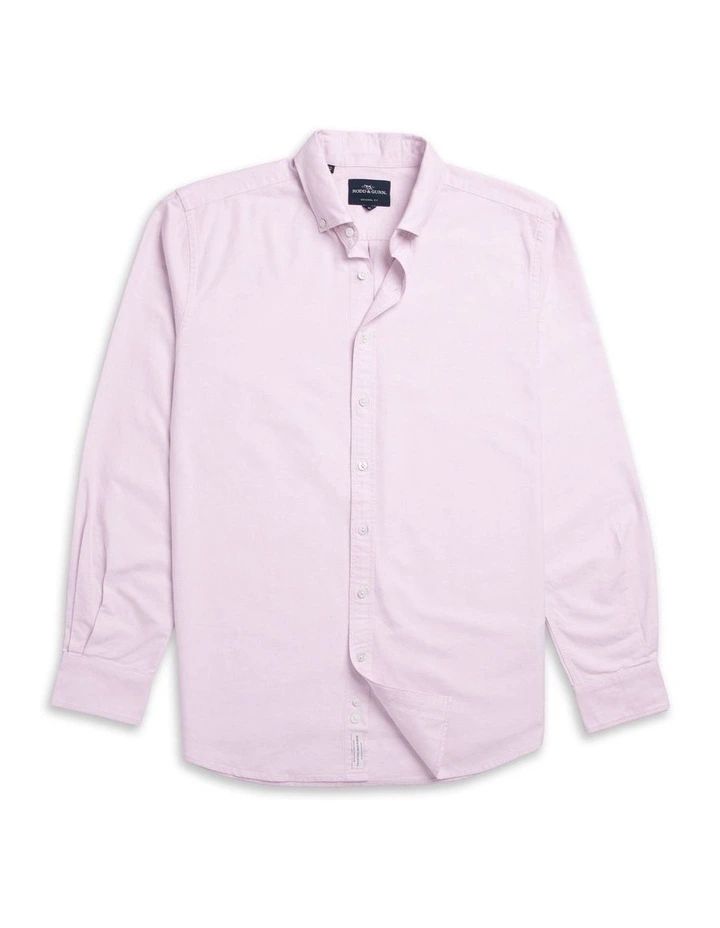 Cambridge Long Sleeve Shirt in Blush image 6