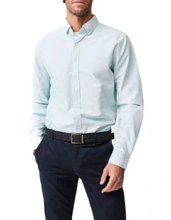 Cambridge Long Sleeve Shirt in Fern