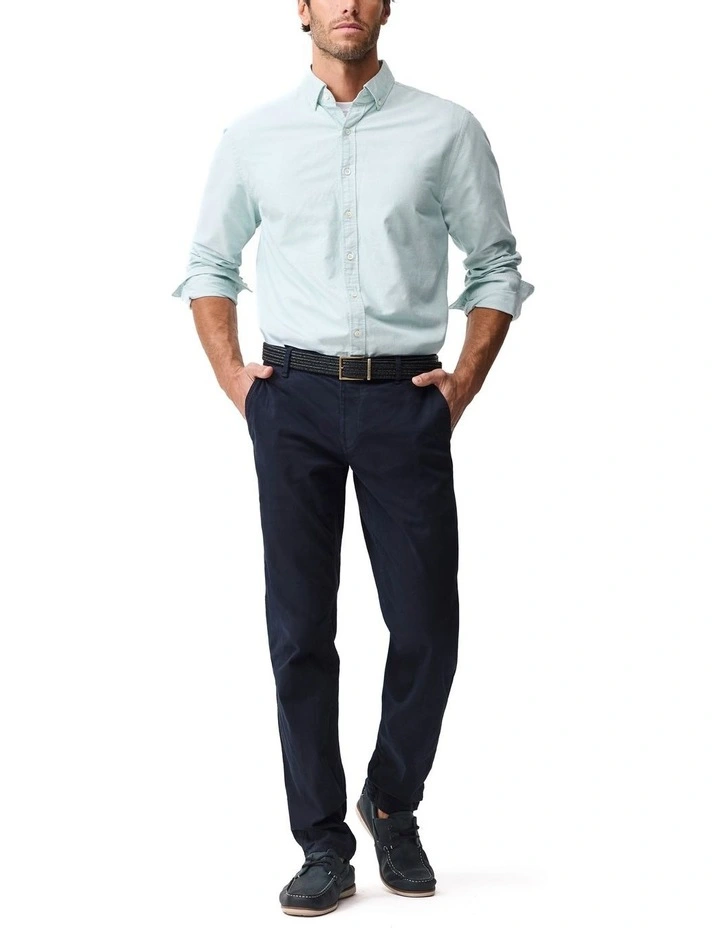 Cambridge Long Sleeve Shirt in Fern image 2