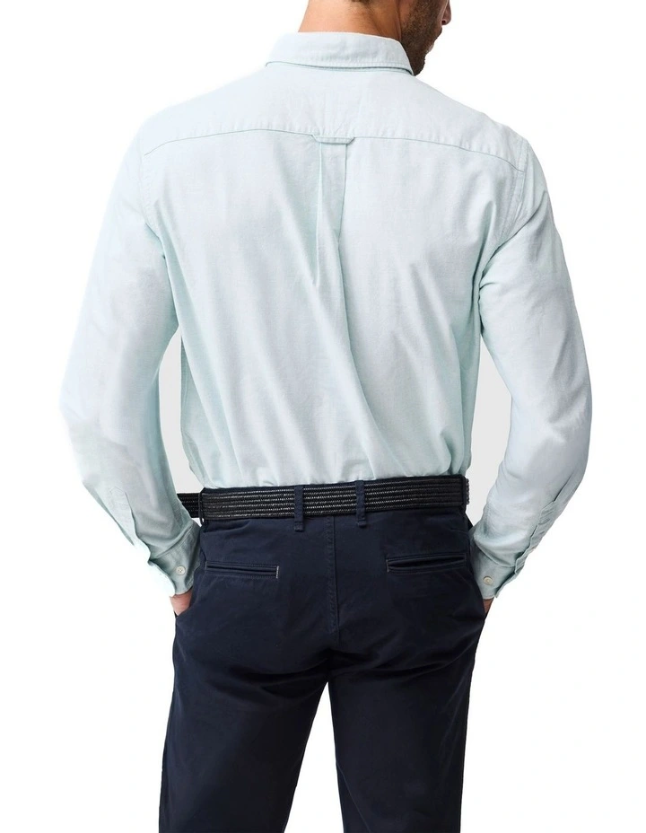 Cambridge Long Sleeve Shirt in Fern image 3