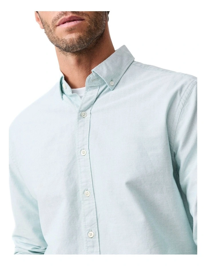 Cambridge Long Sleeve Shirt in Fern image 4