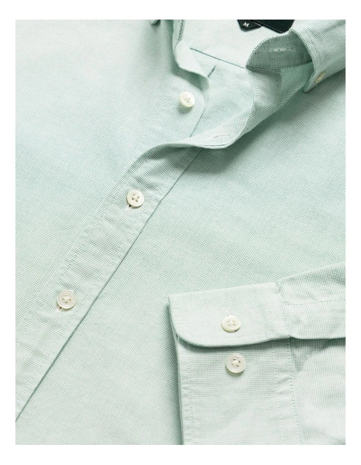 Cambridge Long Sleeve Shirt in Fern image 6