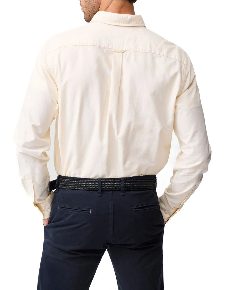 Cambridge Long Sleeve Shirt in Lemon image 3