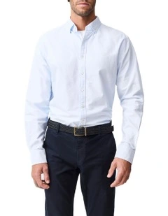 Cambridge Long Sleeve Shirt in Sky