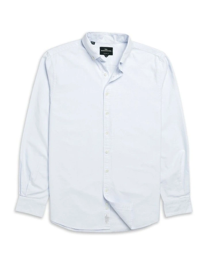 Cambridge Long Sleeve Shirt in Sky image 4