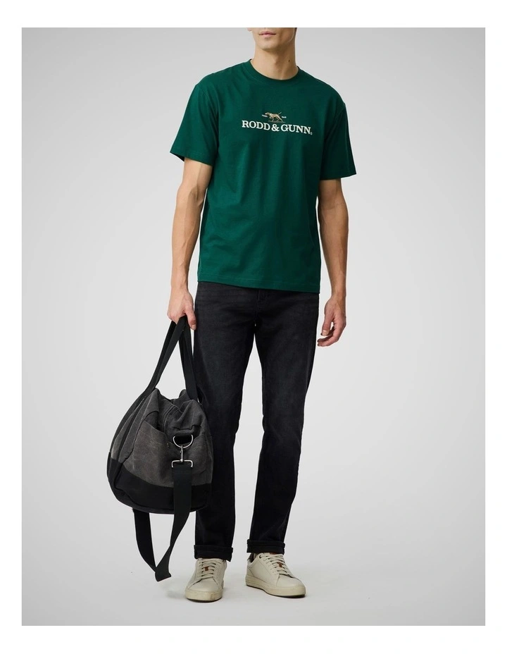 The Peaks Logo Tee in Forest image 2