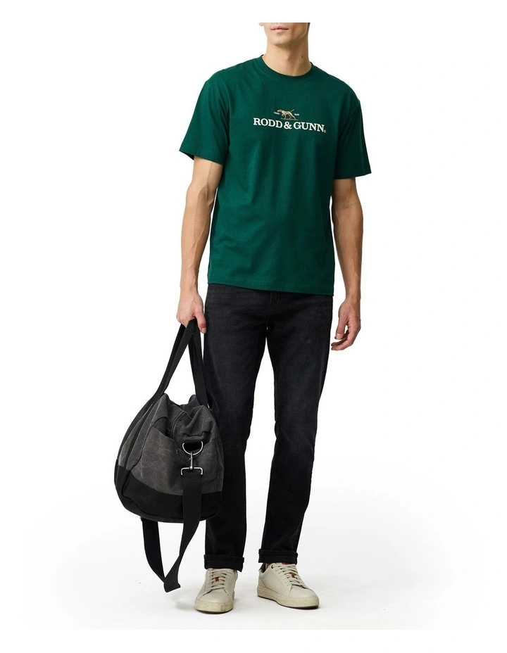 The Peaks Logo Tee in Forest image 2