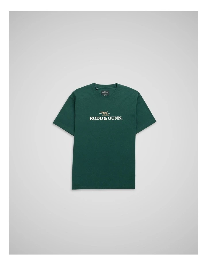 The Peaks Logo Tee in Forest image 4