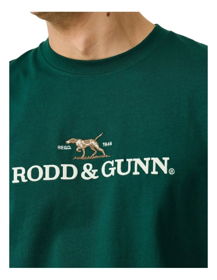 The Peaks Logo Tee in Forest image 5