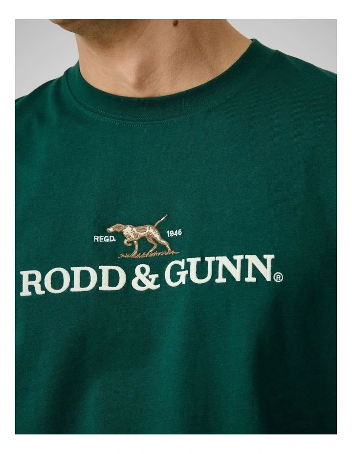 The Peaks Logo Tee in Forest image 6