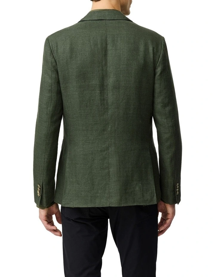 The Cascades Sports Fit Jacket in Bayleaf image 3