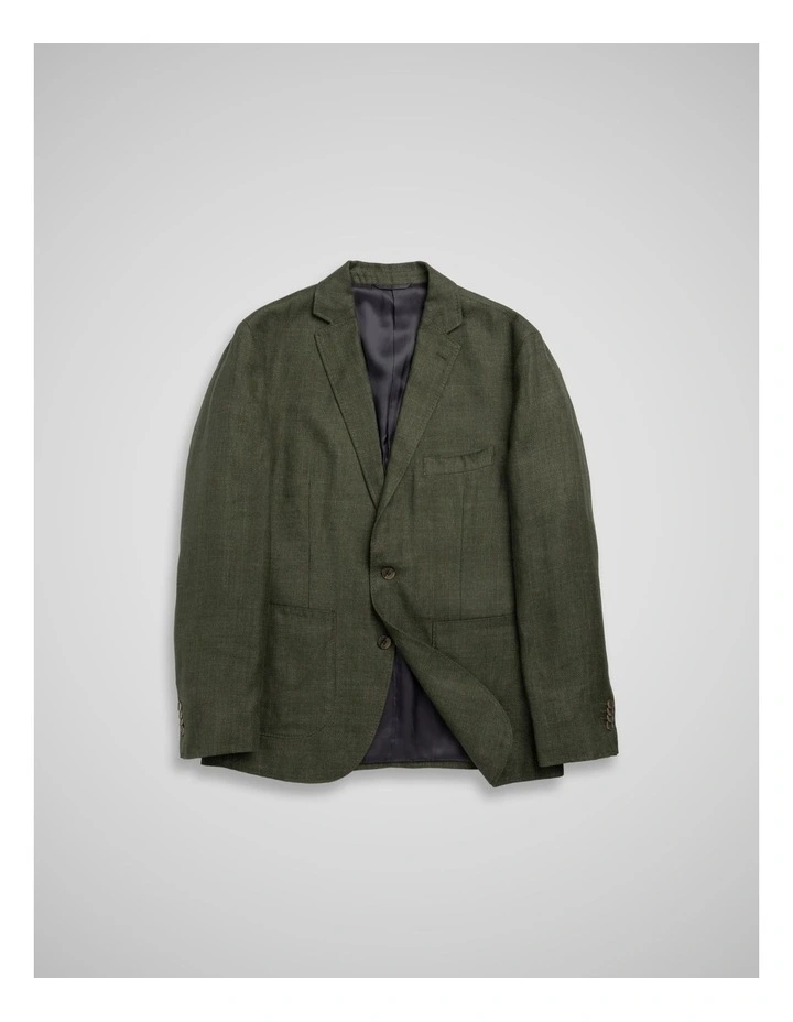 The Cascades Sports Fit Jacket in Bayleaf image 4