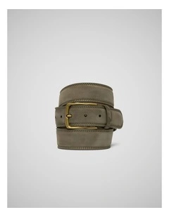 Turua Belt in Olive