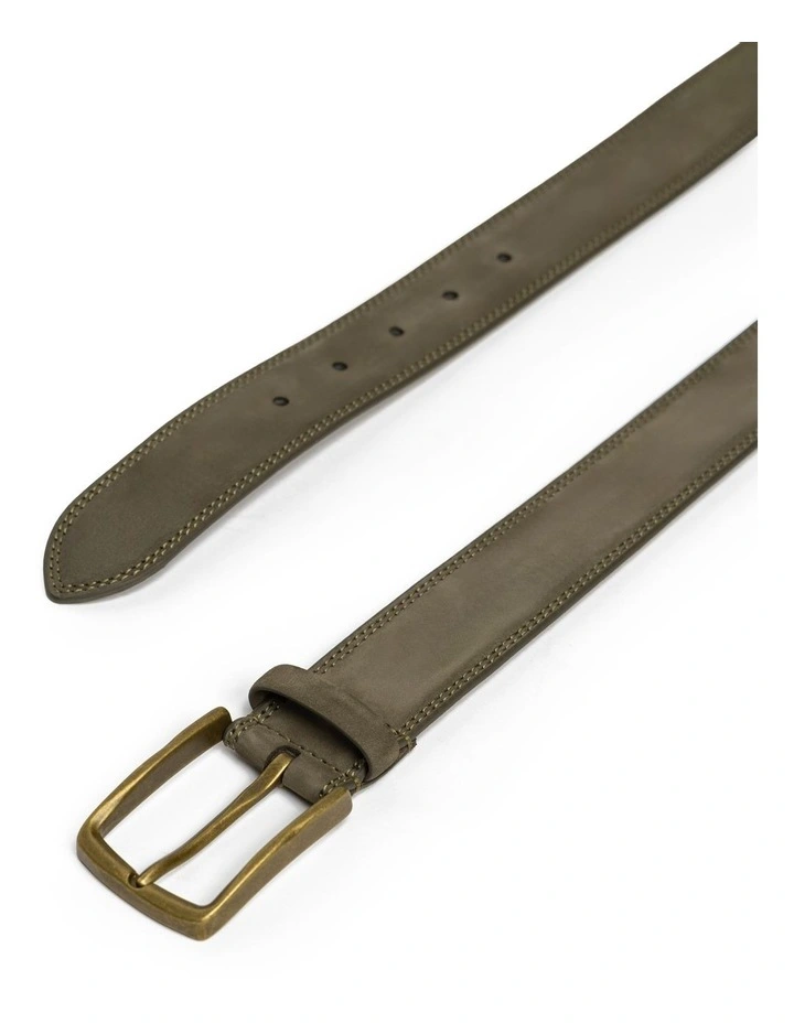 Turua Belt in Olive image 2