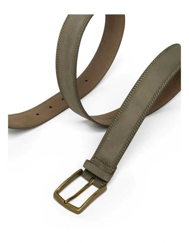 Turua Belt in Olive image 3