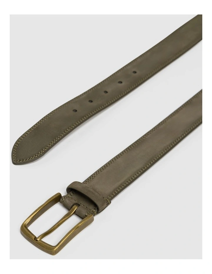 Turua Belt in Olive image 2