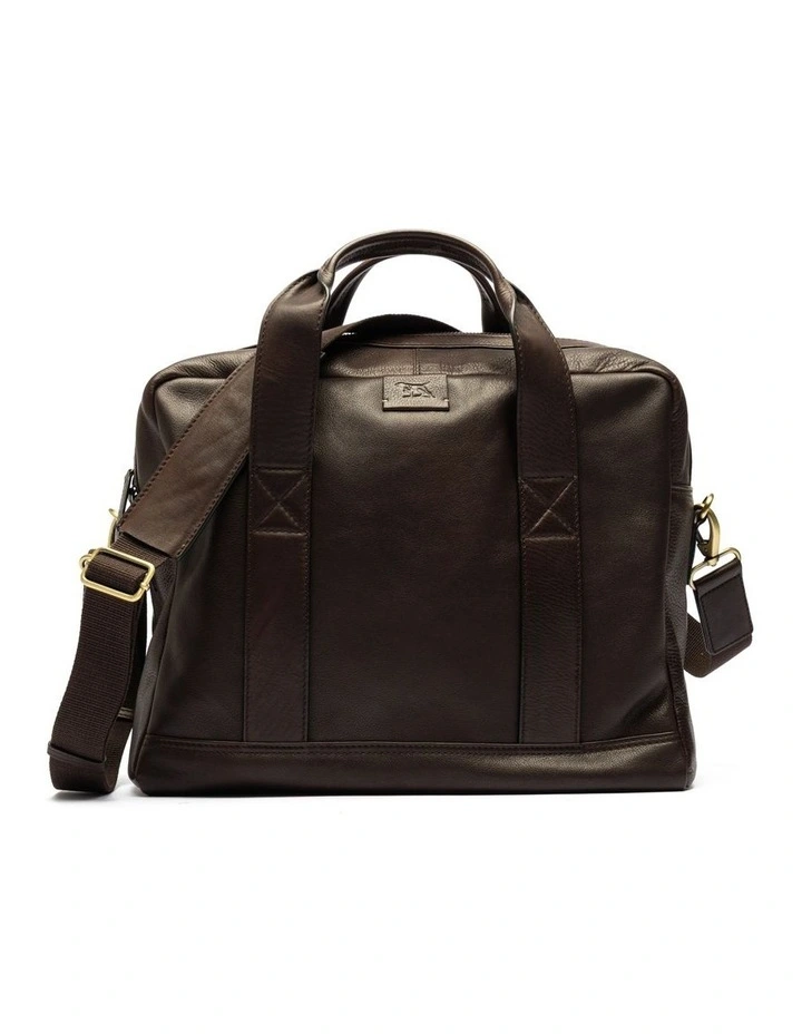 Dominion Briefcase in Chocolate image 1