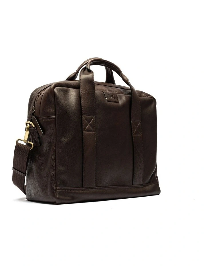 Dominion Briefcase in Chocolate image 2
