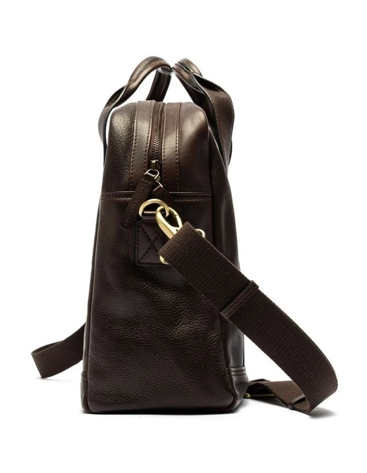 Dominion Briefcase in Chocolate image 3