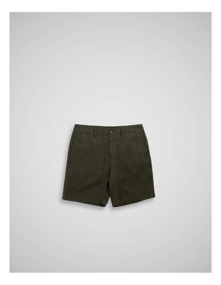 Longbeach Short in Dark Olive image 4