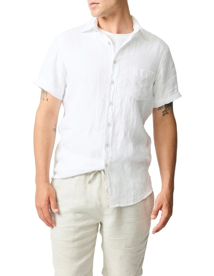 Palm Beach Sports Fit Shirt in Snow image 1