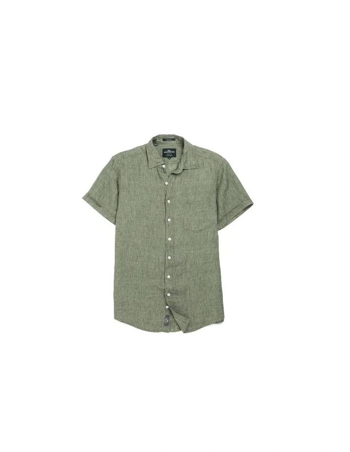 Palm Beach Sports Fit Shirt in Kelp image 4