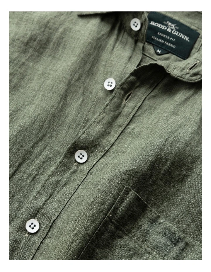 Palm Beach Sports Fit Shirt in Kelp image 5
