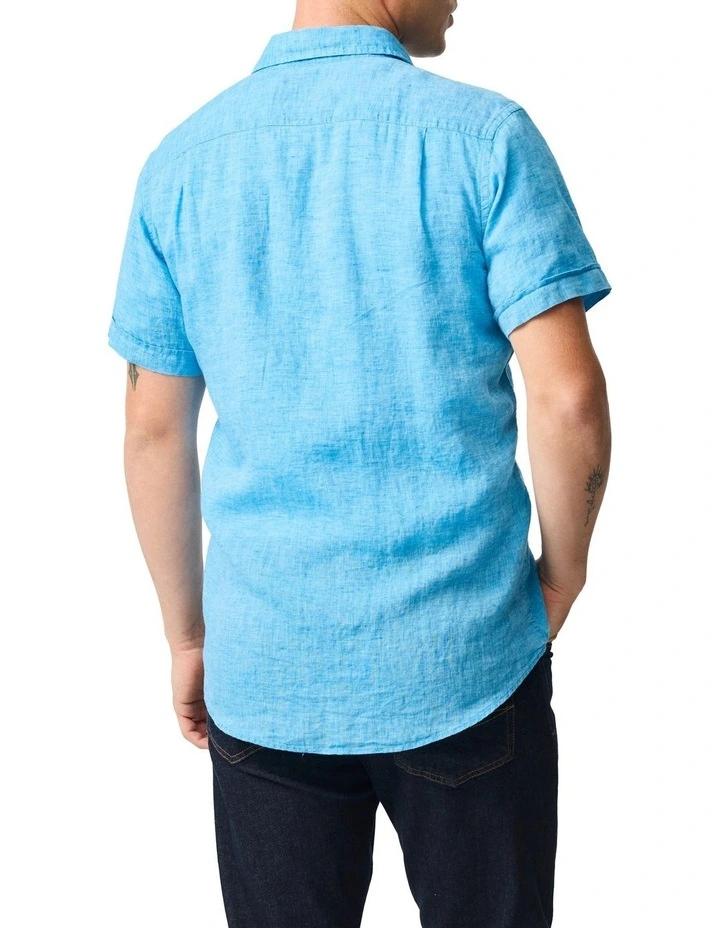 Palm Beach Sports Fit Shirt in Cobalt image 2